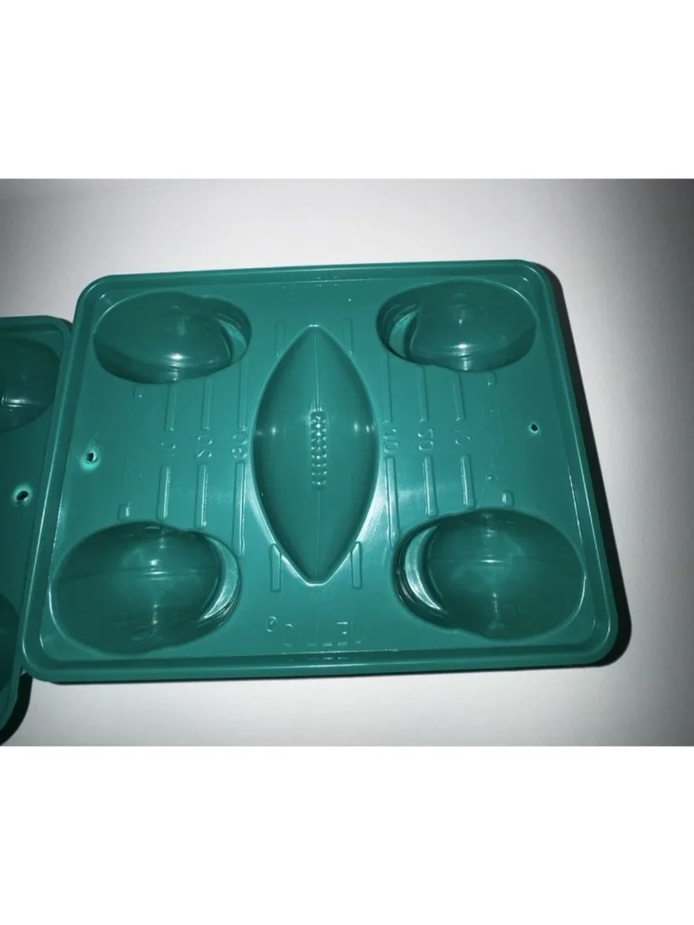 Vintage Jello Jiggler Molds Set Of 3 Footballs Helmets & Racecars